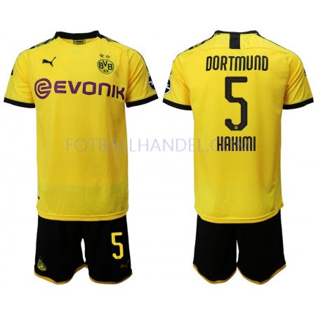 Barn Fotballdrakter Borussia Dortmund HAKIMI 5 Hjemme 2019-20 Kortermet